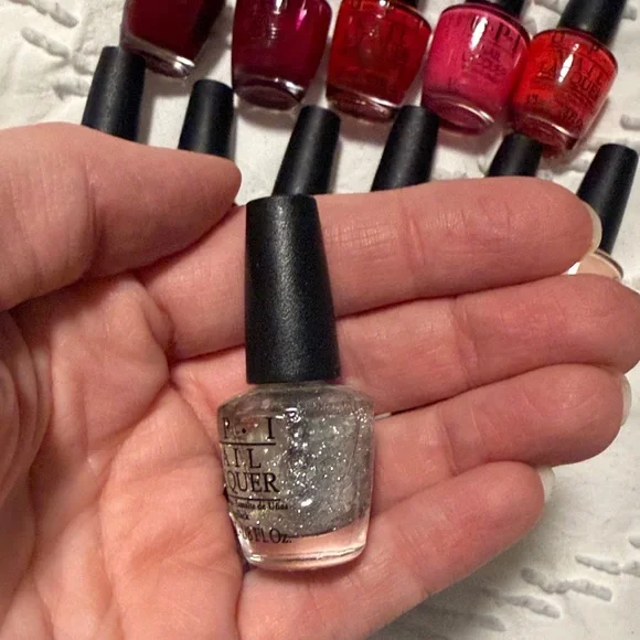 OPI Nail Polish Collection - Burgundy, Pink, Black, Nude, Silver, White - Picture 9 of 9